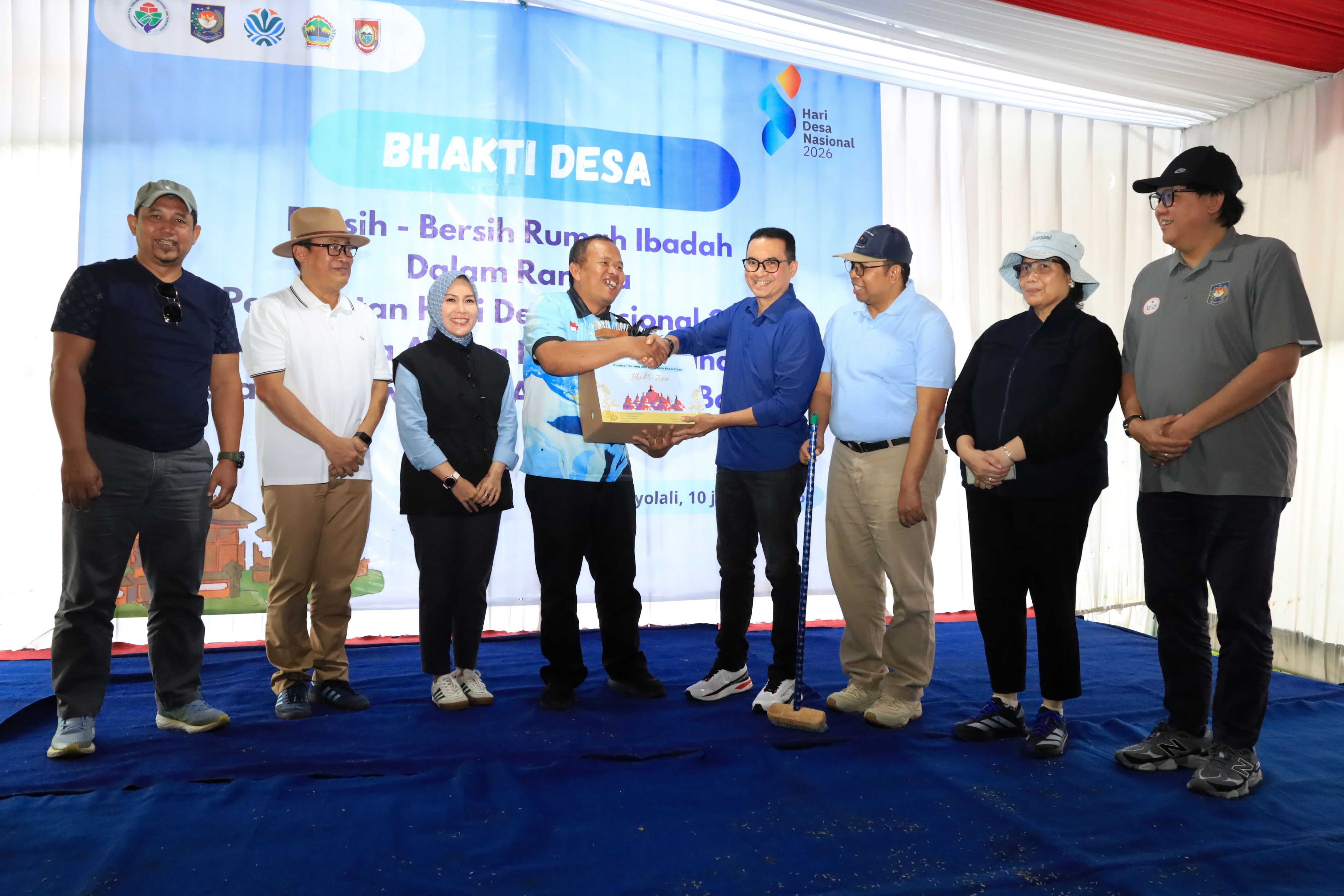 Aksi Desa Jaga Lingkungan: KLH/BPLH dan Kemendes PDT Inisiasi Bersih Rumah Ibadah Serentak di Jawa Tengah