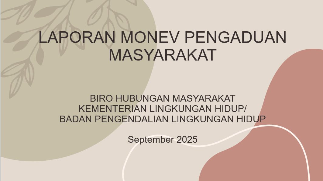 Laporan Monev Pengaduan September 2025