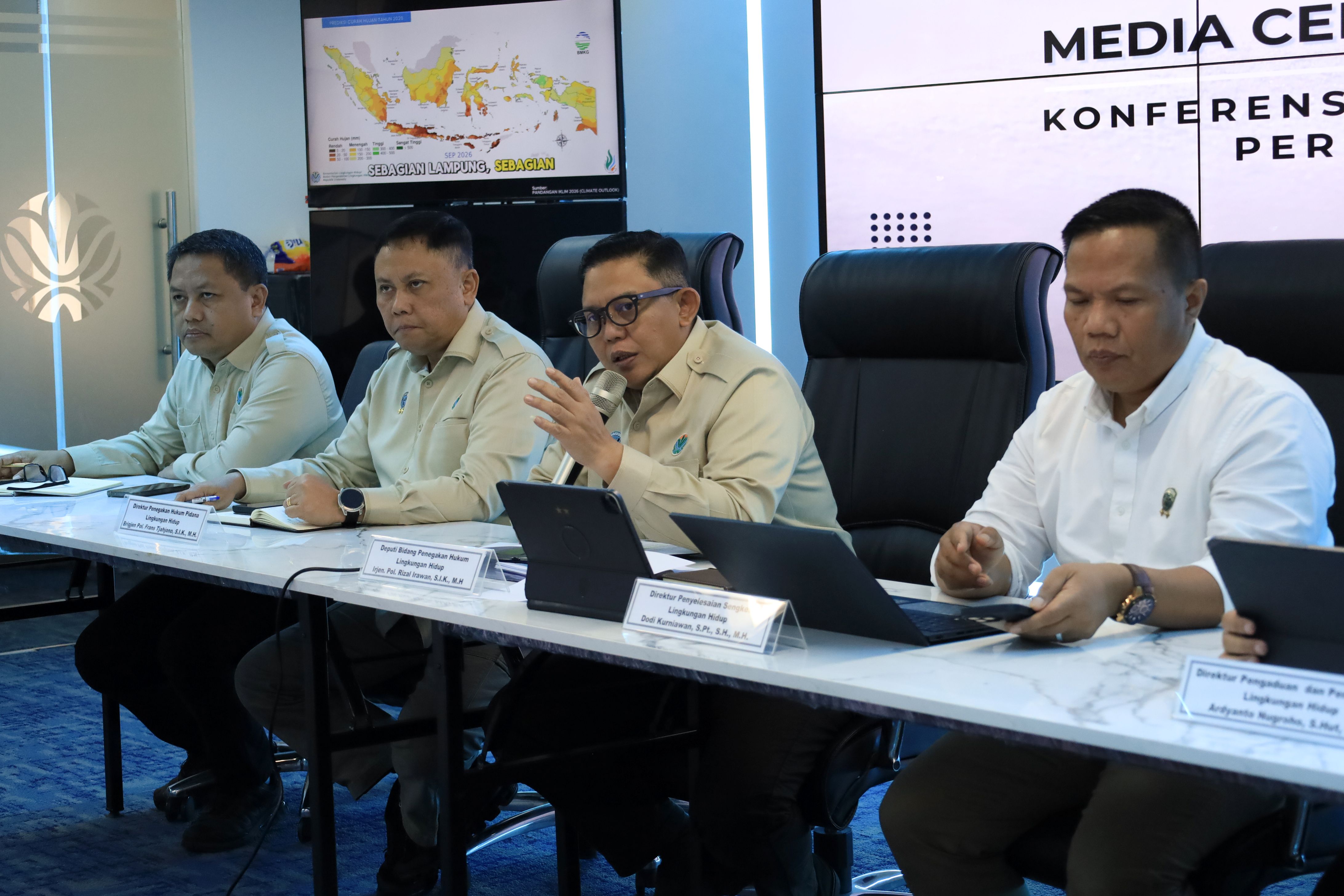 Negara Gugat Enam Perusahaan Perusak Lingkungan Di Sumatera Utara Rp4,84 Triliun, Menteri LH: Tidak Ada Toleransi Bagi Perusak Lingkungan