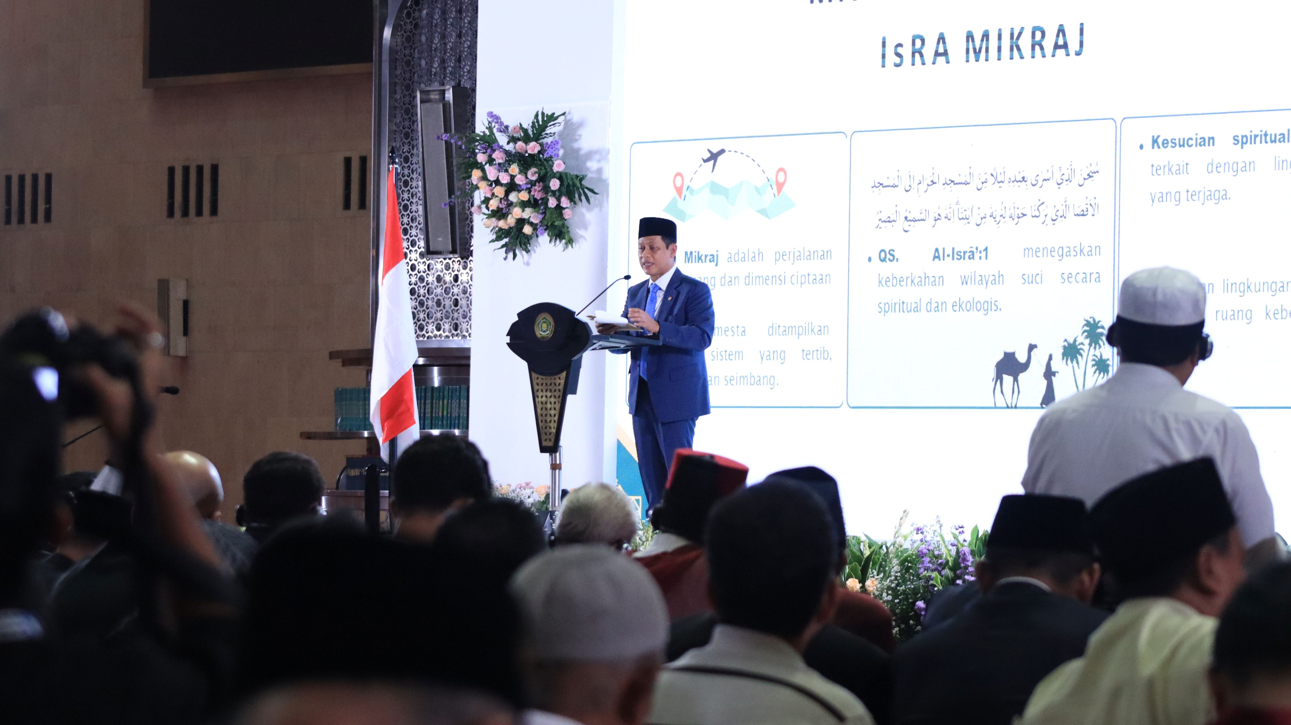 Peringatan Isra Mikraj 1447 H, Menteri LH Hanif Faisol Tekankan Iman sebagai Fondasi Menjaga Lingkungan dan Mitigasi Bencana